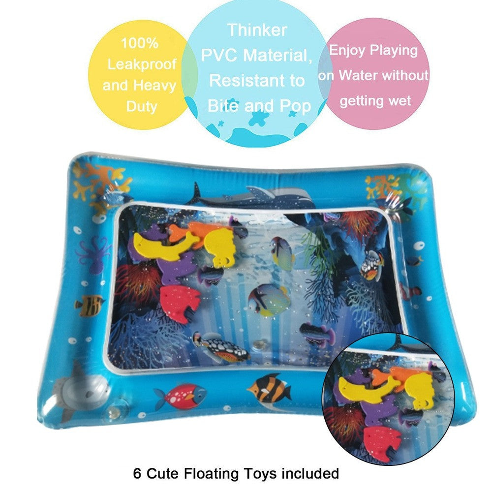 Cartoria™ Summer Inflatable PVC Playing Baby Water Mat Toddler Pad