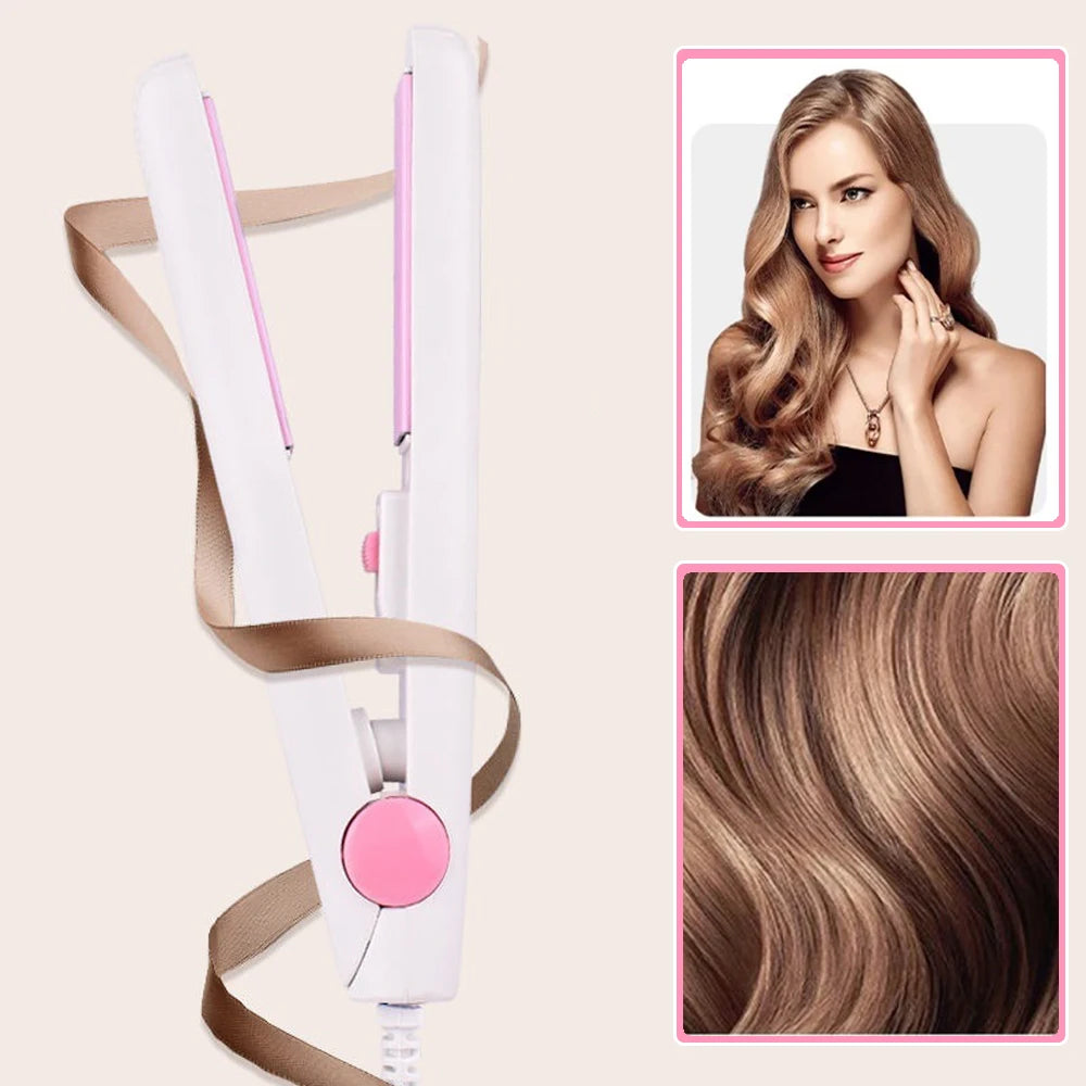 Cartoria™ Mini Hair Curler and Straightening