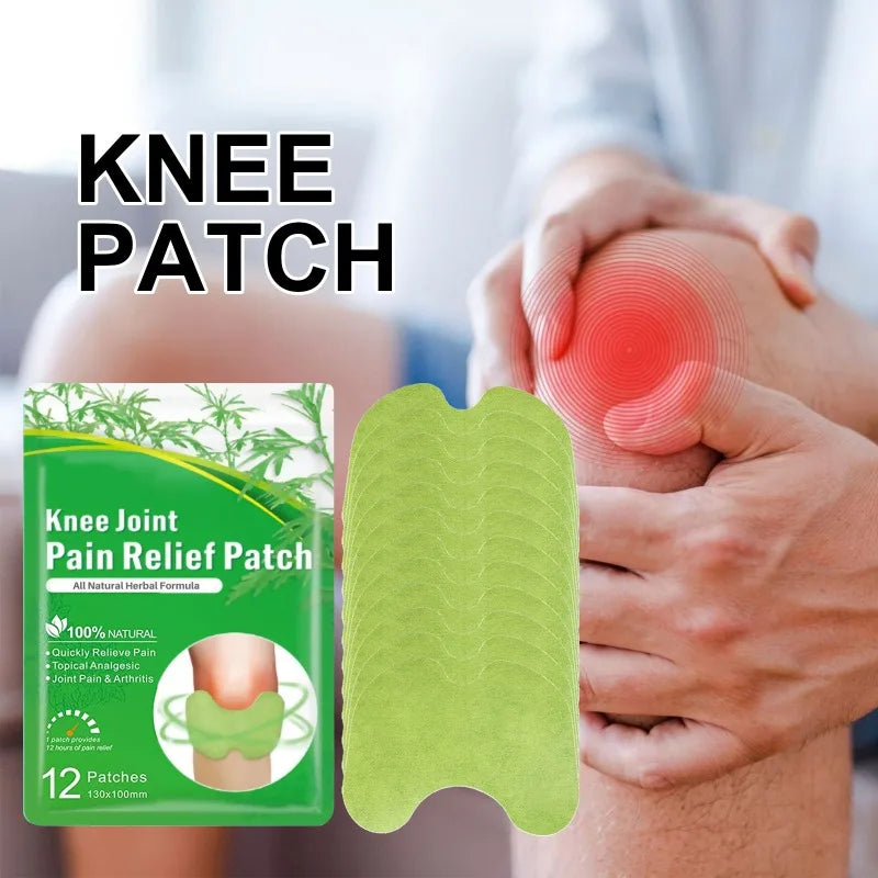Cartoria™ Organic Knee, Joint Muscle Pain Relief Patches