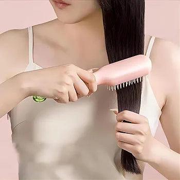 Cartoria™ One-Pull Telescopic Comb Portable Scalp Massage Brush Self-Cleaning Comb