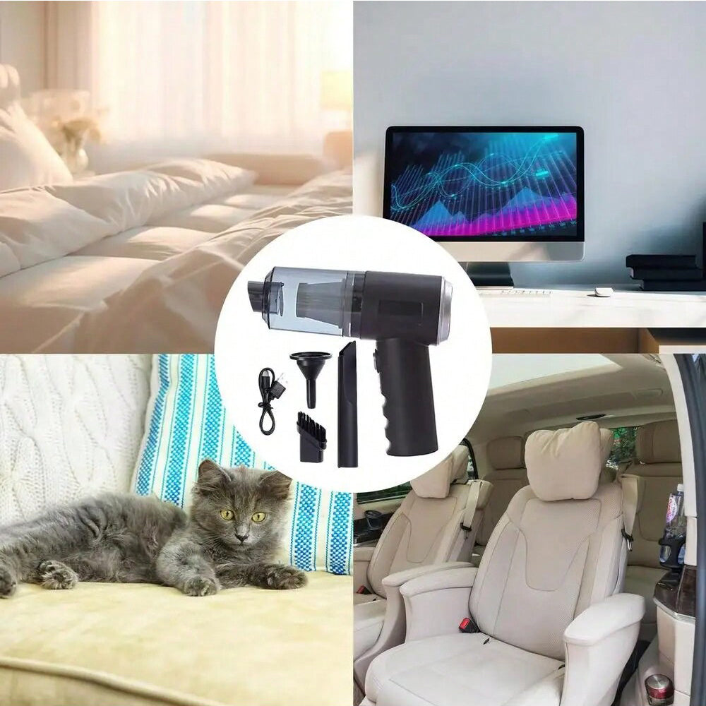CARTORIA™ 3 In 1 Vacum Cleaner USB Charging  MULtifunctional Vacum Cleaner