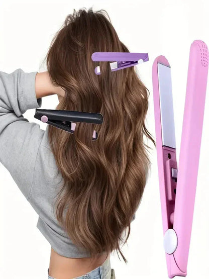 Mini Hair Curler & Straightening