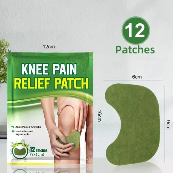 Organic Knee, Joint Muscle Pain Relief Patches