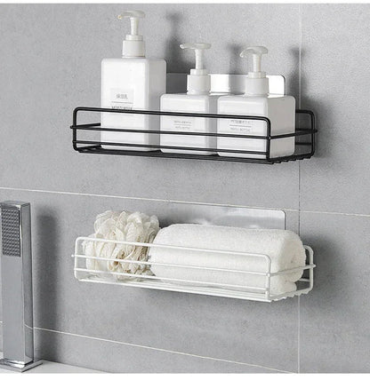 Corner Storage Wall-Mounted Bathroom Organizer –