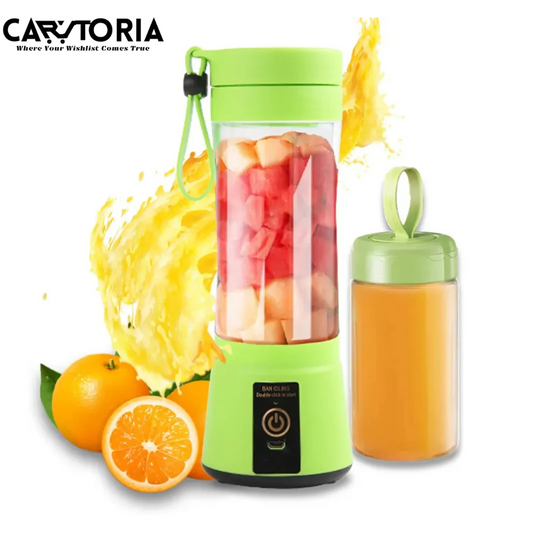 Cartoria™ Electric Juicer Portable Blender Milkshake And Fruit  Mixer.